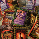 Did you know there were romance novel trading cards? Today we learned there are romance novel trading cards.